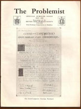 Load image into Gallery viewer, The Problemist: Proceedings of the British Chess Problem Society Volume 8