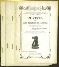 Load image into Gallery viewer, Revista del Club Argentino de Ajedrez Volume XV
