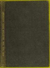 Load image into Gallery viewer, American Chess Bulletin Volume XXI (21)