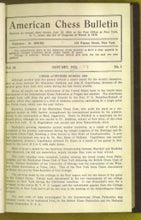 Load image into Gallery viewer, American Chess Bulletin Volume 29 and 30
