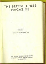 Load image into Gallery viewer, The British Chess Magazine Volume LXXV (75)