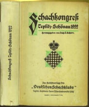 Load image into Gallery viewer, Schachkongress Teplitz-Schonau im Oktober 1922