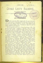 Load image into Gallery viewer, Ceské listy šachové Volume 3