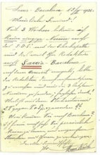 Load image into Gallery viewer, Postcard to Alex Lindström from Henri Rinck