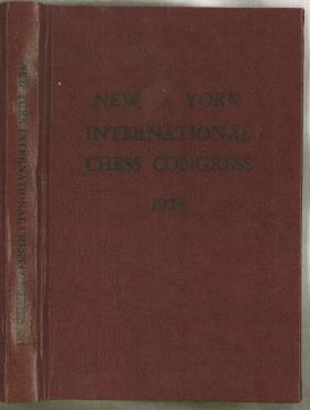 The book of the New York international chess tournament, 1924