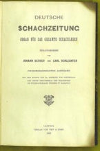 Load image into Gallery viewer, Deutsche Schachzeitung, Volume 62