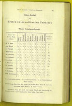 Load image into Gallery viewer, Der Erste Wiener Internationale Schachcongress im Jahre 1873