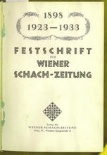 Load image into Gallery viewer, Wiener Schach-Zeitung. Organ fur das gesamte Schachleben Volume XXX (30)