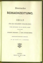 Load image into Gallery viewer, Deutsche Schachzeitung, Volume 57