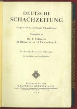 Load image into Gallery viewer, Deutsche Schachzeitung, Volume 86