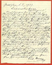 Load image into Gallery viewer, Problem Letter to Swedish chess editor Joel Fridlizius