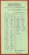 Load image into Gallery viewer, XXXI USSR Chess Championship (Score Sheet)
