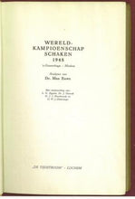 Load image into Gallery viewer, Wereldkampioenschap Schaken 1948