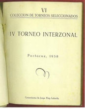 Load image into Gallery viewer, IV Torneo Interzonal Portoroz, 1958