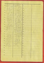 Load image into Gallery viewer, Salzburg International Chess Tournament 1942 (Score Sheet)