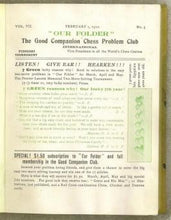Load image into Gallery viewer, Our Folder, The Good Companion Chess Problem Club International Volume VII and VIII