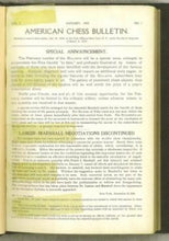 Load image into Gallery viewer, American Chess Bulletin Volume II (2