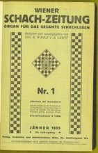 Load image into Gallery viewer, Wiener Schach-Zeitung. Organ für das gesamte Schachleben Volume III (3)
