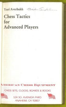 Load image into Gallery viewer, Chess Tactics for Advanced Players