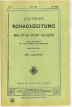 Load image into Gallery viewer, Deutsche Schachzeitung, Volume 73