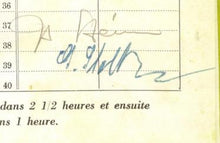 Load image into Gallery viewer, 1952 Interzonal Chess Tournament (Score Sheet)