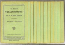 Load image into Gallery viewer, Deutsche Schachzeitung, Volume 61