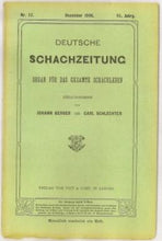Load image into Gallery viewer, Deutsche Schachzeitung, Volume 61