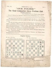 Load image into Gallery viewer, Our Folder, The Good Companion Chess Problem Club International Volume VII