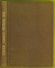 Load image into Gallery viewer, Wiener Schach-Zeitung. Organ fur das gesamte Schachleben, Volume XVI (16)
