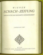 Load image into Gallery viewer, Wiener Schach-Zeitung. Organ fur das gesamte Schachleben Volume V (5)