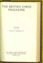 Load image into Gallery viewer, The British Chess Magazine Volume LXXIV (74)