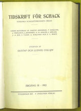 Load image into Gallery viewer, Tidskrift för Schack, Volume 18