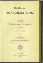 Load image into Gallery viewer, Deutsche Schachzeitung Volume 28