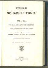 Load image into Gallery viewer, Deutsche Schachzeitung, Volume 58