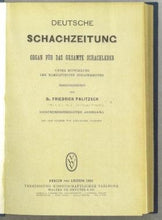 Load image into Gallery viewer, Deutsche Schachzeitung, Volume 77