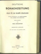 Load image into Gallery viewer, Deutsche Schachzeitung, Volume 70