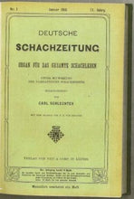 Load image into Gallery viewer, Deutsche Schachzeitung, Volume 71