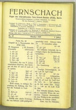 Load image into Gallery viewer, Kagan's Neueste Schachnachrichten Schachzeitung Volume 9