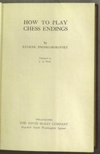 Load image into Gallery viewer, How to Play Chess Endings
