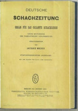 Load image into Gallery viewer, Deutsche Schachzeitung, Volume 75