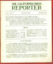 Load image into Gallery viewer, California Chess Reporter, The Volume 1