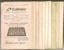 Load image into Gallery viewer, l'echiquier: Revue Internationale d'Echecs Second Series Volume 6