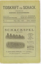 Load image into Gallery viewer, Tidskrift för Schack, Volume 33