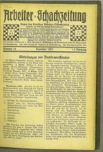 Load image into Gallery viewer, Arbeiter Schachzeitung Volume 14