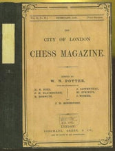 Load image into Gallery viewer, The City of London Chess Magazine Volume II