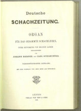 Load image into Gallery viewer, Deutsche Schachzeitung, Volume 54
