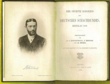 Load image into Gallery viewer, Der Sechste Kongress des Deutschen Schachbundes. Breslau 1889