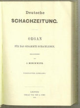 Load image into Gallery viewer, Deutsche Schachzeitung, Volume 40