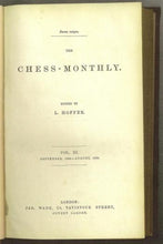 Load image into Gallery viewer, The Chess Monthly Volume XI (11)