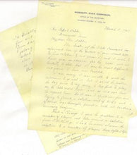 Load image into Gallery viewer, Letter to Gilbert Dobbs from George H Wolbrech